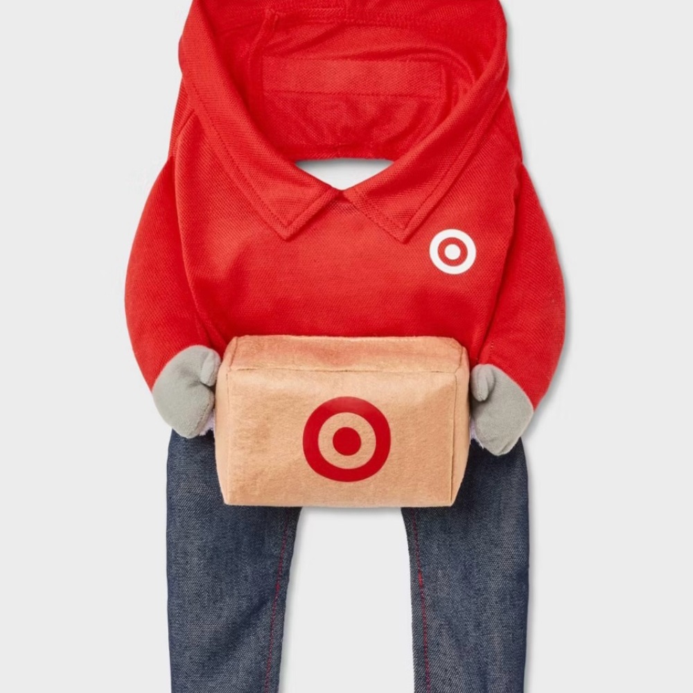 Target Team Member Jeans Dog and Cat Frontal Costume - Boots & Barkley™ Red - Picture 3 of 5